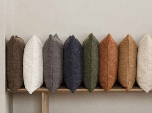 Blomus Boucle Kissenbezug 50x50 cm - Moonbeam