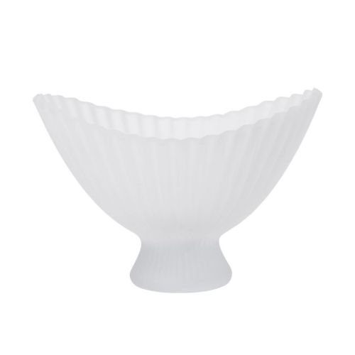 Ferm Living Fountain Glass Bowl 28 - Frosted Glass