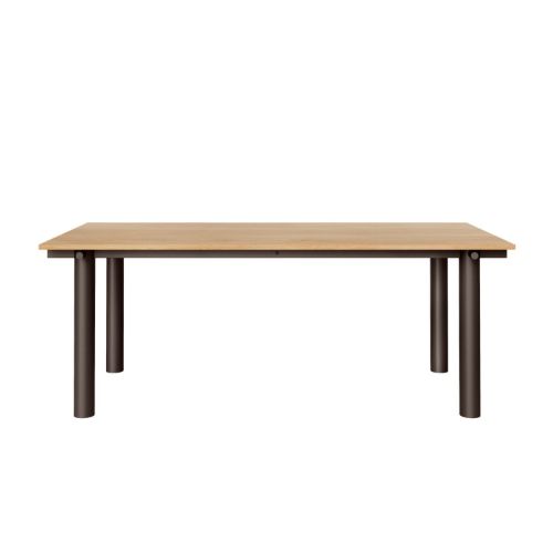 Ferm Living Atura Spisebord 200x90 cm -Dark Chocolate/Natural Oak
