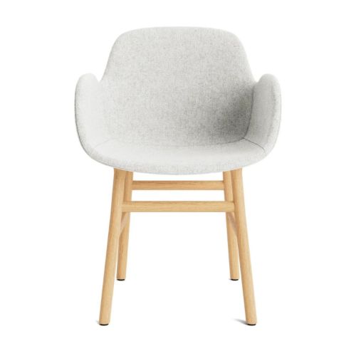 Normann Copenhagen Form Spisebordsstol m. Armlæn - Eg/Hallingdal 110