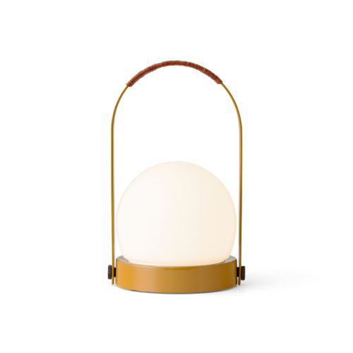Audo Copenhagen Carrie LED Tragbare Lampe - Goldbraun