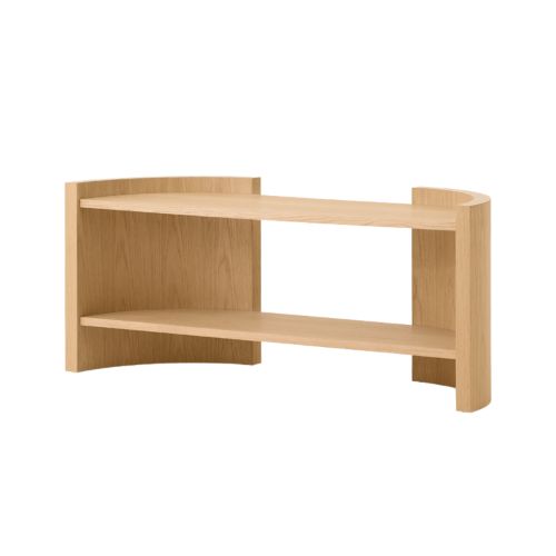 Audo Copenhagen Crescent Shelving Low - Lackierte Eiche