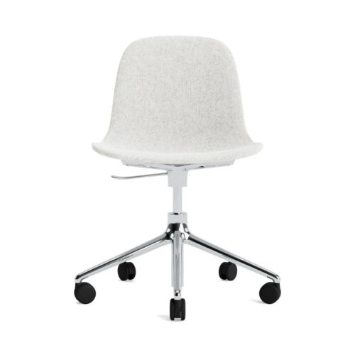 Normann Copenhagen Form Swivel Kontorstol - Aluminium/Hallingdal 110