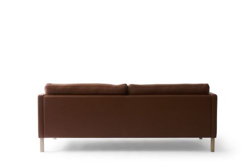 Mogens Hansen MH276 3-Sitzer-Sofa L: 210 cm - Baltique Anilinleder/Dunkelbraun