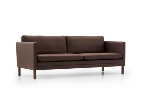 Mogens Hansen MH2614 2-Personen-Sofa L: 146 cm – Frej 16 Leder/Walnuss