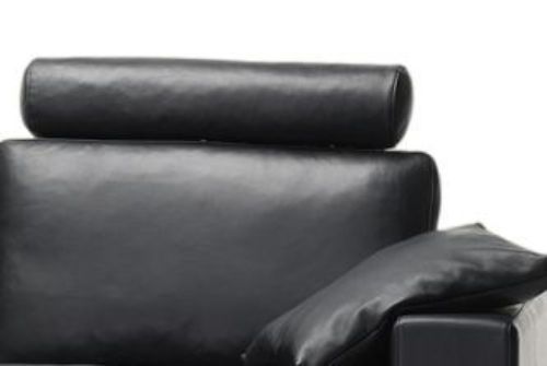 Mogens Hansen Nakkestøtte til MH 221 Sofa L: 70 cm - Premium Læder / Sort