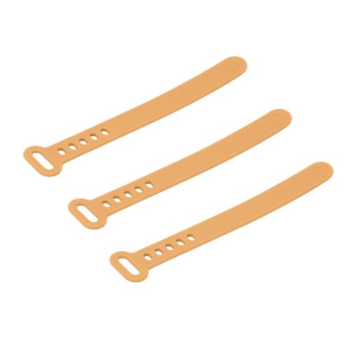 Pedestal Cable Tie - Silicone/Apricot