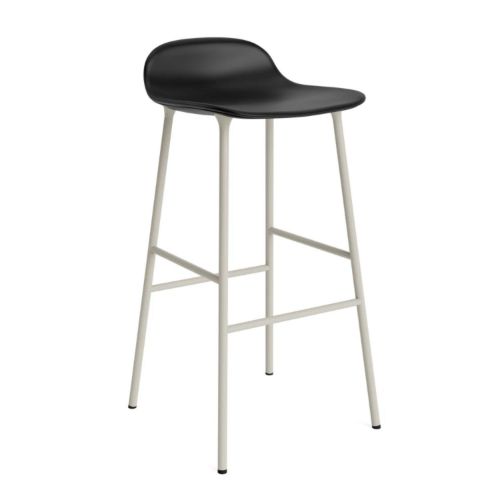 Normann Copenhagen Form Barhocker 75 cm - Light Grey Steel/Ultra 41599