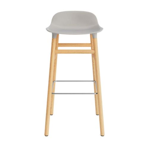 Normann Copenhagen Form Barstol SH: 75 cm. - Eg/Warm Grey 