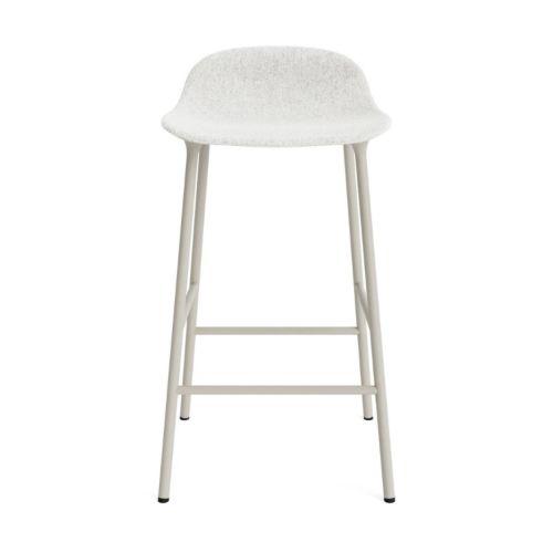 Normann Copenhagen Form Barstol SH: 65 cm. - Grey Steel/Hallingdal 110