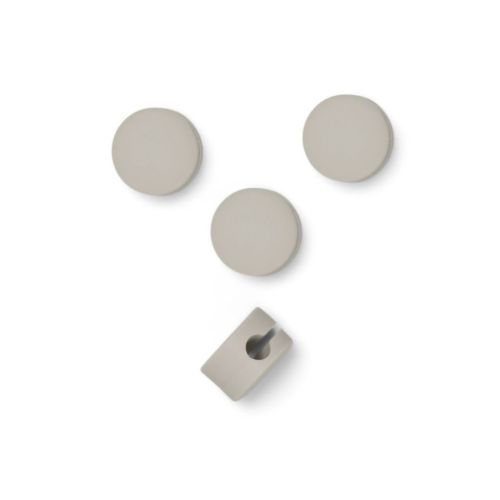 Pedestal Cable Dots - Silicone/Oat