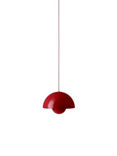 &Tradition Flowerpot VP7 Pendel Ø: 37 cm - Zinnoberrot