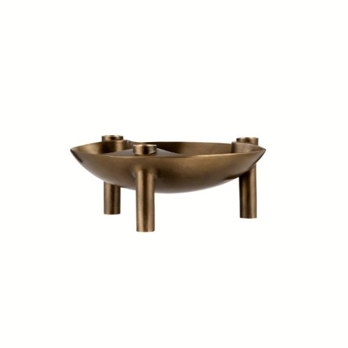 STOFF Nagel Bowl Ø: 13,8 cm- Bronzed Brass