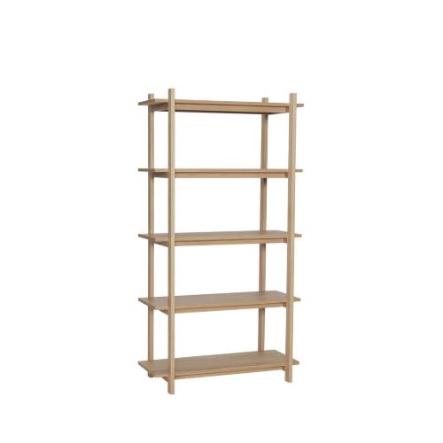 Hübsch Epoch Shelf Unit H: 150 cm - Egetræ