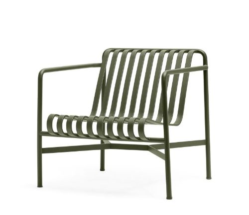 HAY Palissade Lounge Chair Low  - Olive