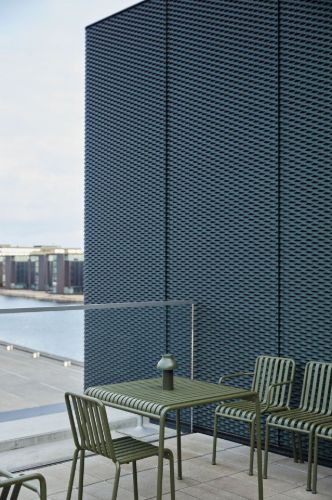 HAY Palissade Tisch 82,5x90 cm - Olive