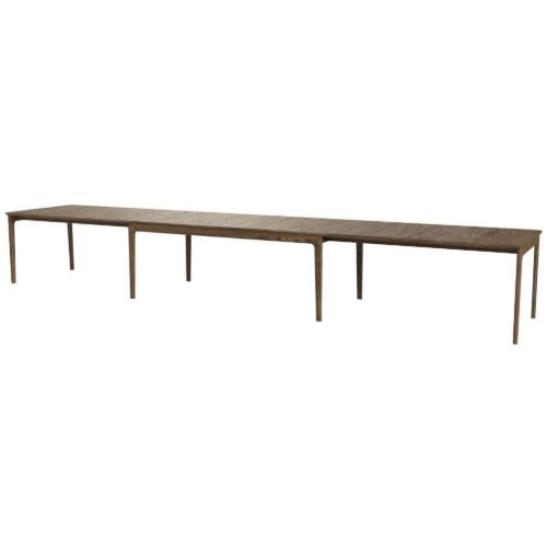 Skovby SM27 Esstisch inkl. 3 Einlegeplatten L: 205-358 cm - Walnuss lackiert