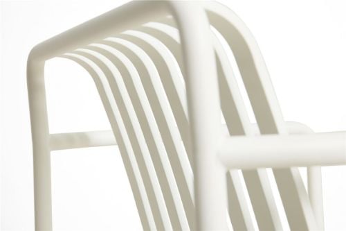 HAY Palissade Esszimmersessel SH: 45 cm - Weiß