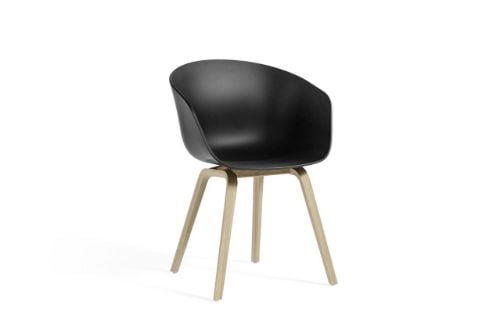 HAY AAC 22 About A Chair  - Lacquered Oak Veneer/Black