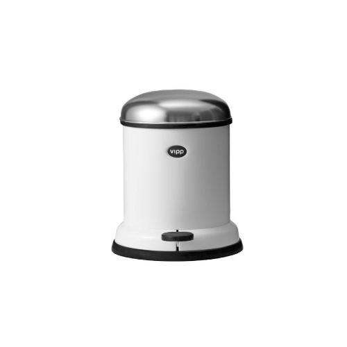 Vipp 13 Pedalspand 4 Liter H: 31 cm - Hvid
