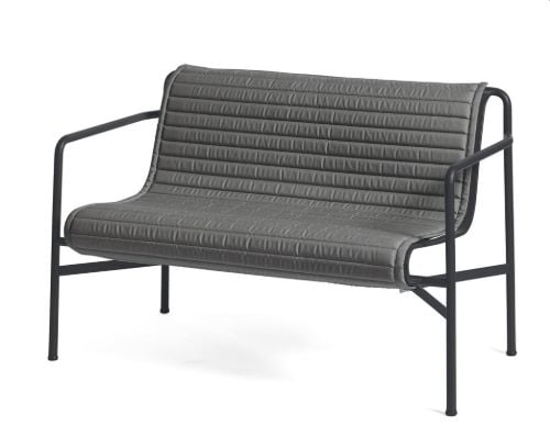 HAY Palissade Dining Bench Steppkissen 107,5 x 104,5 cm – Anthrazit