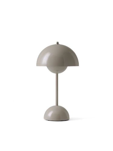 &Tradition Flowerpot VP9 Bordlampe H: 29,5 cm - Grey Beige