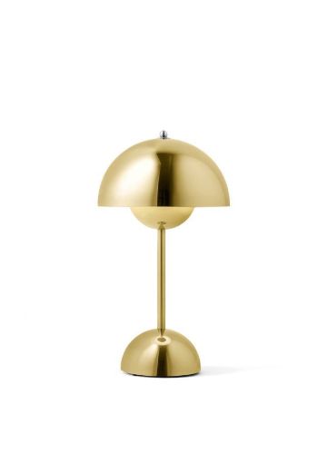 &Tradition Flowerpot VP9 Tischlampe H: 29,5 cm - Vermessingt