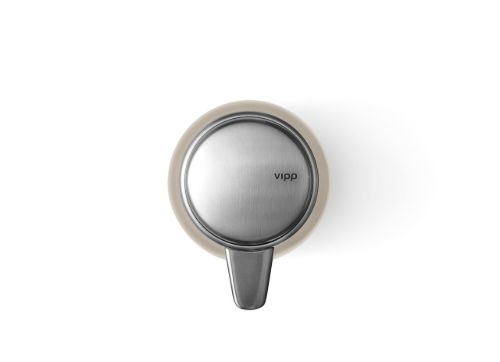Vipp 9 Seifenspender Ø: 8 cm - Beige