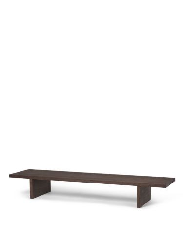 Ferm Living Kona Präsentationstisch L: 138 cm - Dunkel gebeizte Eiche