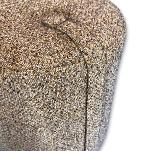 We Do Wood Designbite Pouf Small 33x46 cm - Polyester/Senfgelb