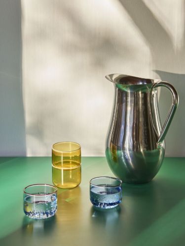 HAY Indian Steel Pitcher Nr. 2 – Stahl