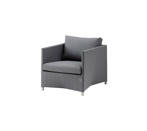  Cane-line Outdoor Diamond loungestol - Grey OUTLET