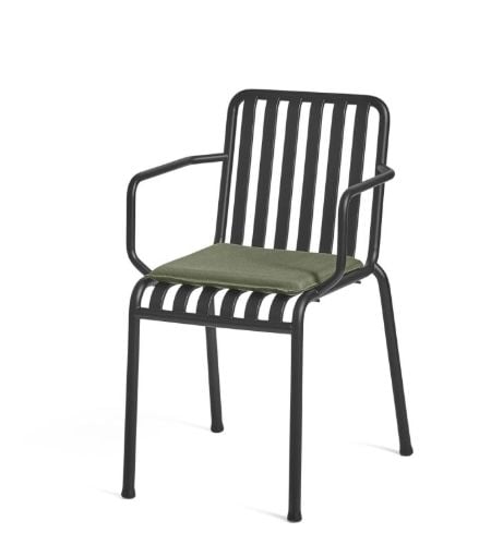HAY Palissade Stuhl SH: 45 cm - Anthrazit